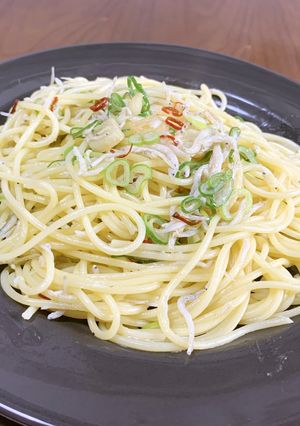 簡単！絶品！しらすのペペロンチーノ-レシピのメイン写真