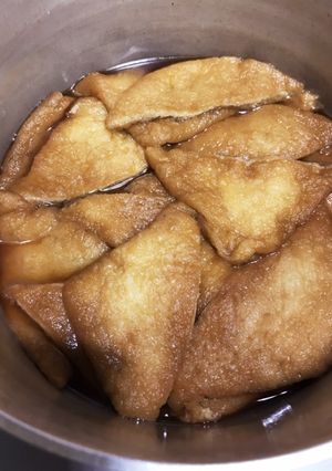 甘〜い♡ 関西風 きつねうどん揚げさん　-レシピのメイン写真