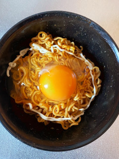 袋味噌ラーメンで作る辛味噌混ぜそば-レシピのメイン写真