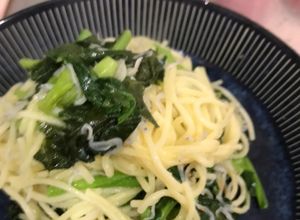 春★菜の花とジャコ(しらす)のパスタ-レシピのメイン写真