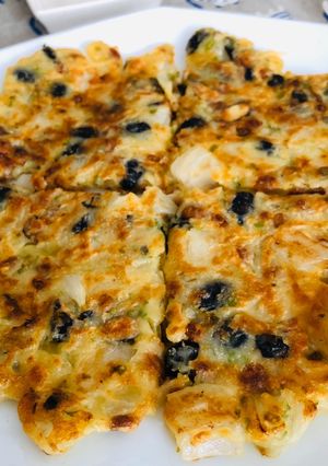 黒豆茶のチヂミ-レシピのメイン写真