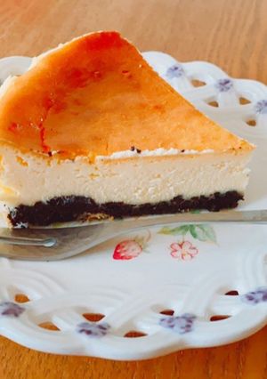 簡単ベイクドチーズケーキ-レシピのメイン写真