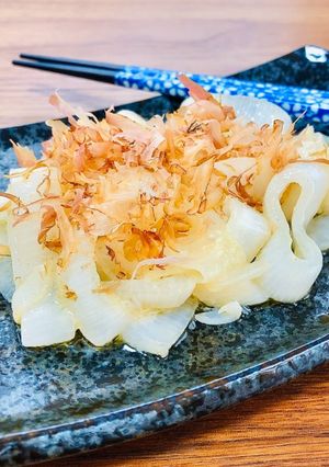 あと一品に！新玉ねぎのだしマヨソテー-レシピのメイン写真