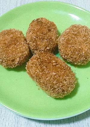 【ドレッシング活用】おからで焼きコロッケ-レシピのメイン写真