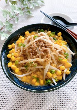 サッポロ一番アレンジ★ごま豆乳ラーメン-レシピのメイン写真