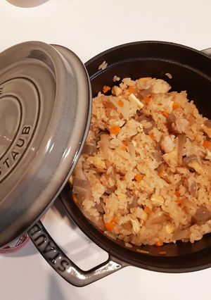 【関西風】staubで！かやくごはん☆☆-レシピのメイン写真