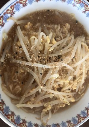 サッポロ一番ごま味ラーメンのふわたま-レシピのメイン写真