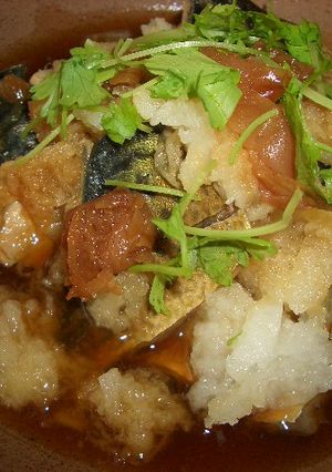 ☆ヘルシ～さばの梅おろし煮☆-レシピのメイン写真