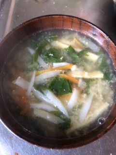 小蕪の味噌汁-レシピのメイン写真