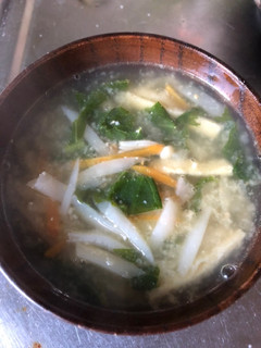 小蕪の味噌汁-レシピのメイン写真