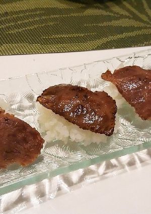 肉寿司-レシピのメイン写真