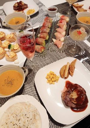 記念日 フレンチフルコース-レシピのメイン写真