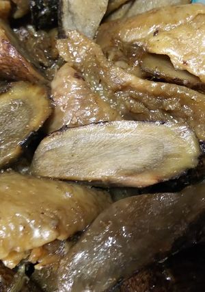 鶏皮とごぼうの煮物-レシピのメイン写真