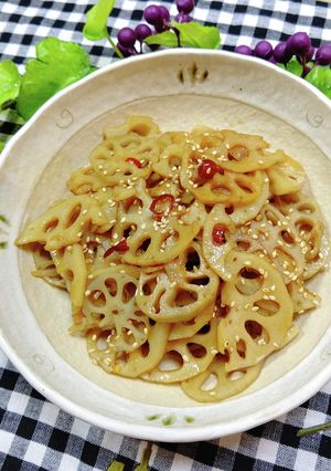 シャキシャキ蓮根のきんぴら-レシピのメイン写真