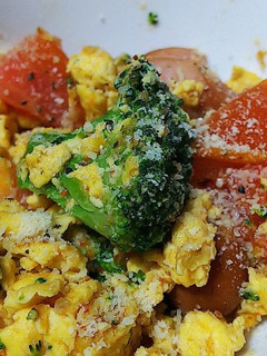 ブロッコリーとトマトのホットサラダ-レシピのメイン写真