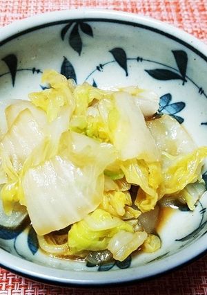 白菜のからし醤油合え-レシピのメイン写真