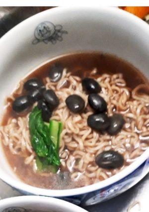 黒豆ラーメン-レシピのメイン写真