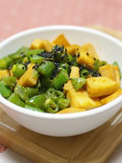 いんげんと高野豆腐の焦がし味噌-レシピのメイン写真