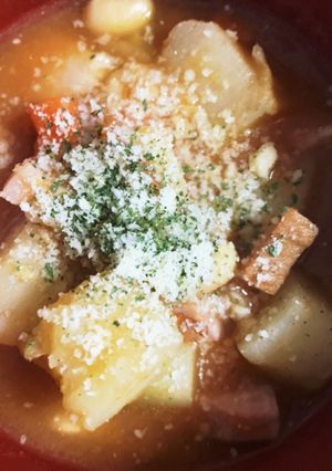 炒めない　ミネストローネ-レシピのメイン写真