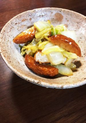 白菜とさつま揚げの甘酢あん-レシピのメイン写真