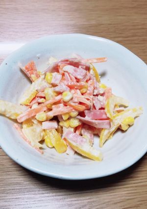 パプリカのカラフルサラダ-レシピのメイン写真