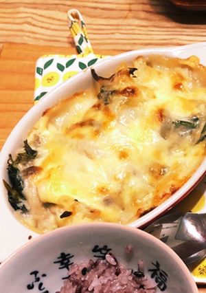 牡蠣とチヂミほうれん草のフワカリグラタン-レシピのメイン写真
