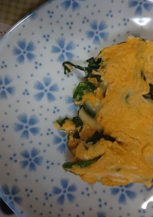 ほうれん草の玉子焼き風マヨソテー-レシピのメイン写真