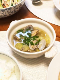 あさりと白菜のスープ-レシピのメイン写真