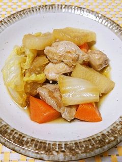 作り置き☆鶏もも肉と根菜の煮物-レシピのメイン写真