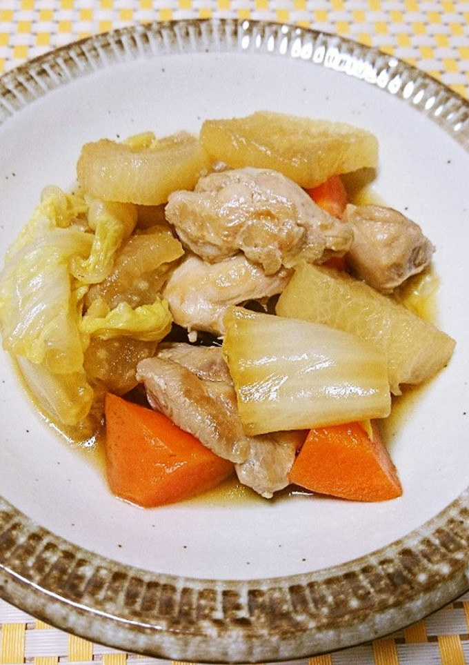 作り置き☆鶏もも肉と根菜の煮物-レシピのメイン写真