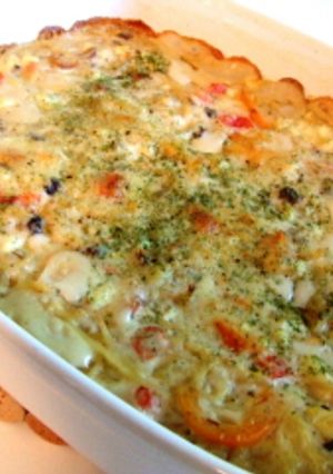 スープ缶でスパゲティグラタン-レシピのメイン写真