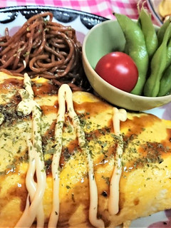 子供喜ぶ!おつまみにも!【オムお好み焼】-レシピのメイン写真