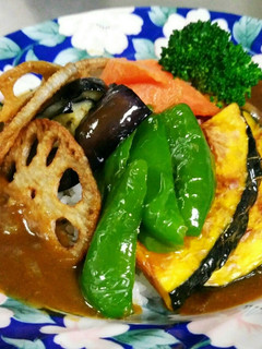 簡単!*揚げ野菜カレー*-レシピのメイン写真