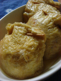 鶏と糸コンのじゅわ~っと巾着煮-レシピのメイン写真