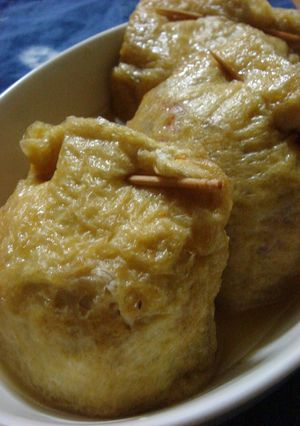 鶏と糸コンのじゅわ～っと巾着煮-レシピのメイン写真