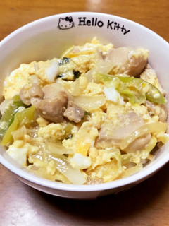 我が家の親子丼-レシピのメイン写真