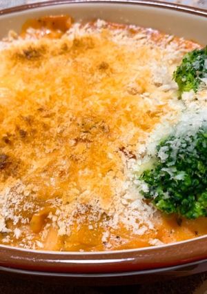 鶏肉とあさりのトマトクリームグラタン-レシピのメイン写真