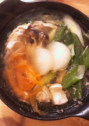 鶏ガラベースの鍋つゆ-レシピのメイン写真