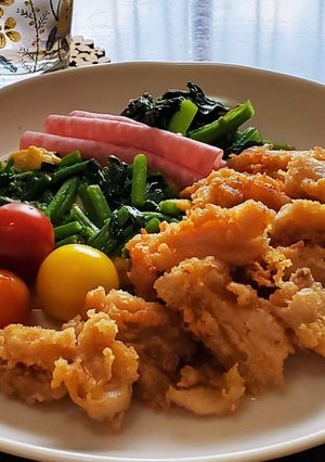 コリコリ食感☆ヤゲン軟骨の漬け揚げ-レシピのメイン写真