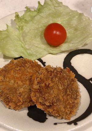 蓮根とむきエビで、プリもち、エビかつ！-レシピのメイン写真
