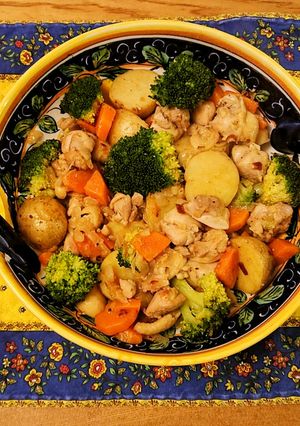 鶏肉と春野菜のマヨソテー⭐アヒージョ風❗-レシピのメイン写真