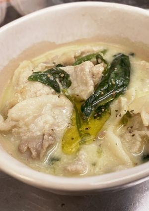 どの季節野菜にも合う！豚バラのクリーム煮-レシピのメイン写真