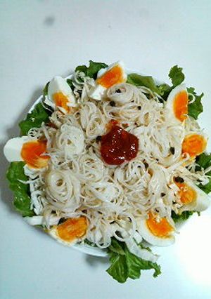 さっぱり☆サラダそうめん-レシピのメイン写真