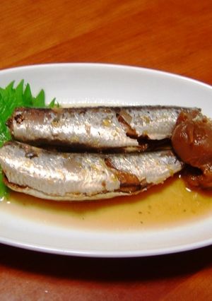圧力鍋でいわしの梅煮（梅ジュースの梅で）-レシピのメイン写真