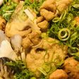 めんつゆベースのうどん鍋●練り物を加えて