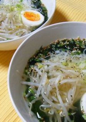 わかめスープdeにゅうめん★-レシピのメイン写真