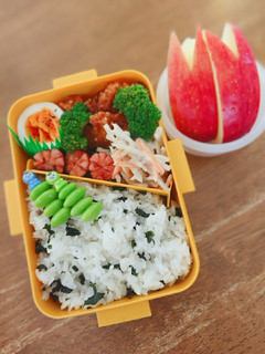 子供大好き♪ワカメご飯弁当-レシピのメイン写真