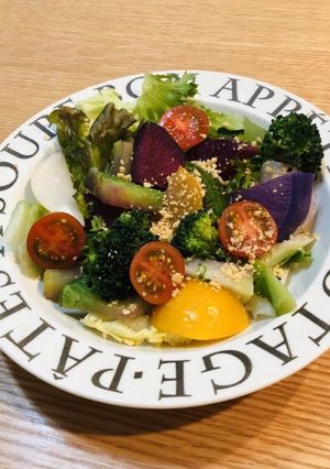 鎌倉野菜入荷♪甘くて美味しい温野菜サラダ-レシピのメイン写真