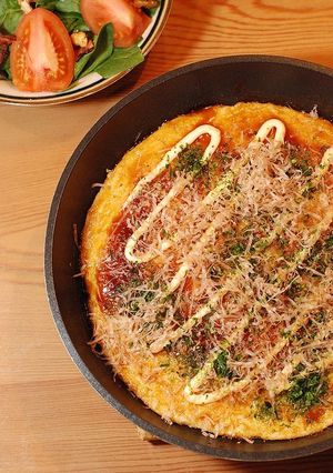 山芋の大量消費に♪とろとろ～♡山芋鉄板-レシピのメイン写真