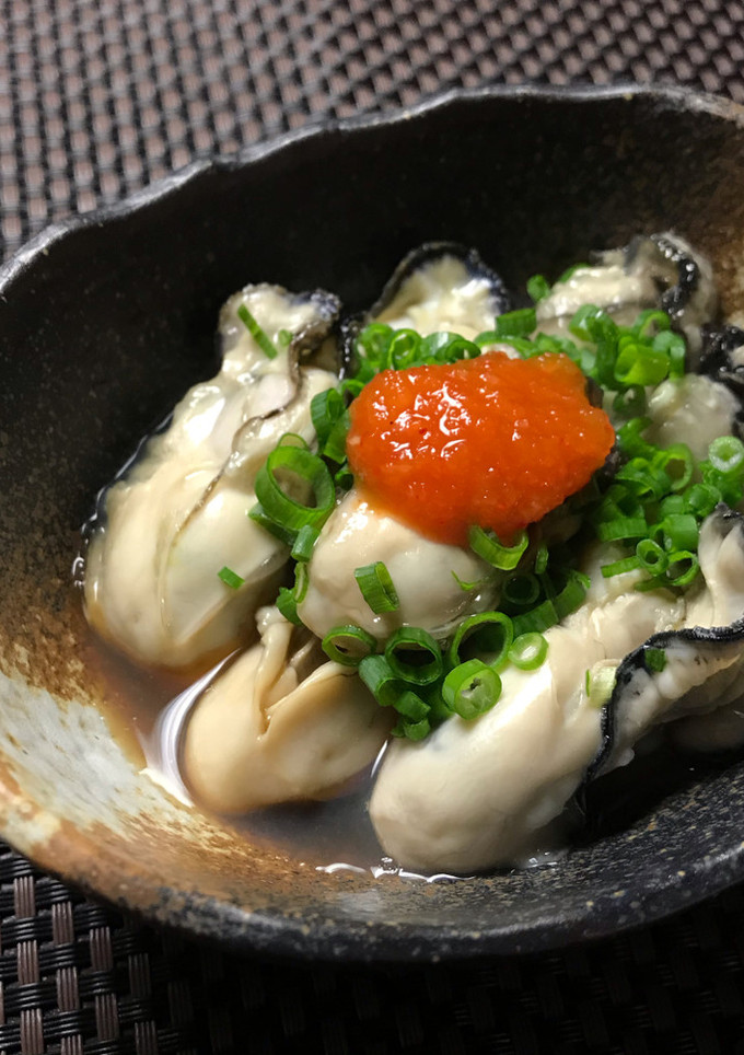 牡蠣の酒蒸し-レシピのメイン写真